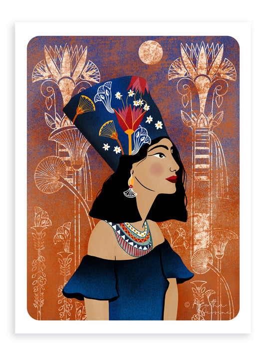 Illustration "Femme d'Égypte"