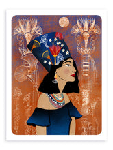 Load image into Gallery viewer, Illustration &quot;Femme d&#39;Égypte&quot;
